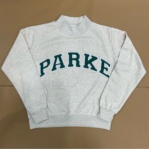 Parke Light Gray Women's Sweatshirt